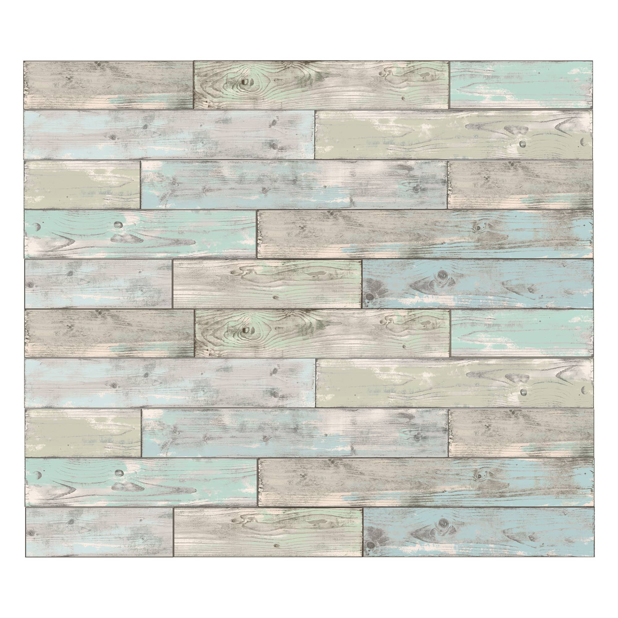 WallPops Seaside Wood Wall Art Kit